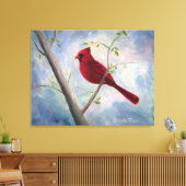 Toile cardinale enveloppée (Insitu(Salon))