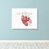 Toile Cardiologie Définition Art Canvas (Insitu (Plancher de Bois))