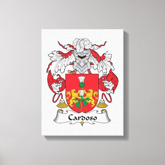 Toile Cardoso Family Crest (Recto)