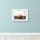 Toile Cargo dans le port (A La Corogne) (Insitu (Plancher de Bois))