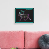 Toile Caribou électrique (Insitu(Salon))