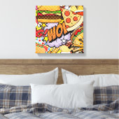 Toile Caricature alimentaire (Insitu(Chambre))