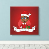 Toile Caricature de Noël (Insitu (Plancher de Bois))
