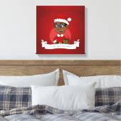 Toile Caricature de Noël (Insitu(Chambre))