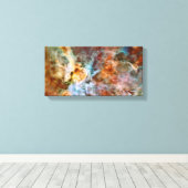 Toile Carina Nebula NASA Hubble Telescope Photo spatiale (Insitu (Plancher de Bois))