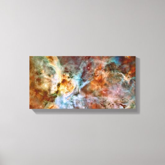 Toile Carina Nebula NASA Hubble Telescope Photo spatiale (Recto)