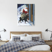 Toile Carl Helping Santa Claus de<Carl's Christmas>b (Insitu(Chambre))