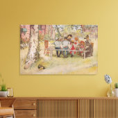 Toile Carl Larsson Breakfast (Insitu(Salon))