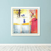 Toile Carl Larsson Lilianna et le Crocus (Insitu (Plancher de Bois))