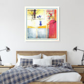 Toile Carl Larsson Lilianna et le Crocus (Insitu(Chambre))