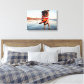 Toile Carlin à la plage (Insitu(Chambre))