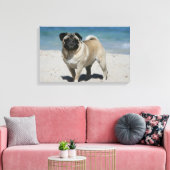 Toile Carlin de la plage (Insitu(Salon))