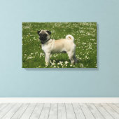 Toile Carlin Jouer dans les fleurs (Insitu (Plancher de Bois))