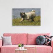 Toile Carlin Jouer près de l'eau (Insitu(Salon))