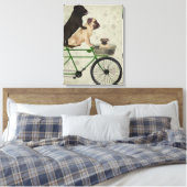 Toile Carlins à vélo (Insitu(Chambre))
