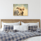 Toile Carlos B. Chien Chihuahua Aquarelle Canvas (Insitu(Chambre))