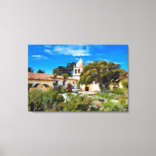 Toile CARMEL MISSION BASILICA Canvas Art
