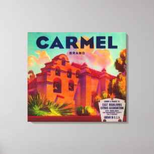 Toile Carmel Orange LabelEast Highlands, CA