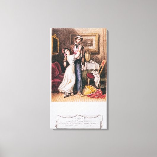 Toile Carmen et Don Jose, 1846 (Recto)