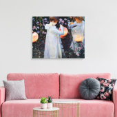 Toile Carnation de John Singer Sargent, Lily, Lily, Rose (Insitu(Salon))