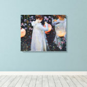 Toile Carnation de John Singer Sargent, Lily, Lily, Rose (Insitu (Plancher de Bois))