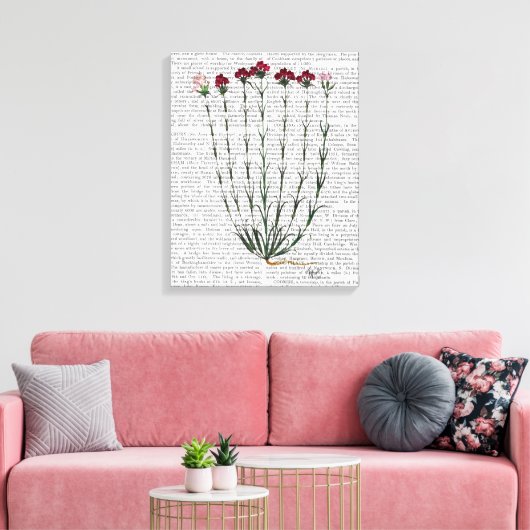 Toile Carnation italienne 4 (Insitu(Salon))