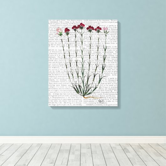 Toile Carnation italienne 4 (Insitu (Plancher de Bois))