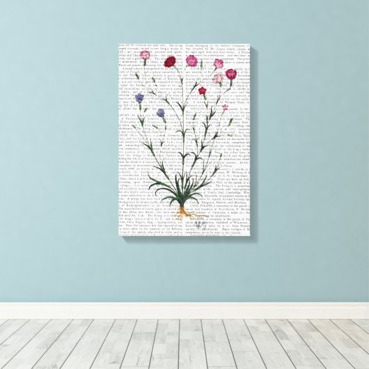 Toile Carnation italienne 5 (Insitu (Plancher de Bois))