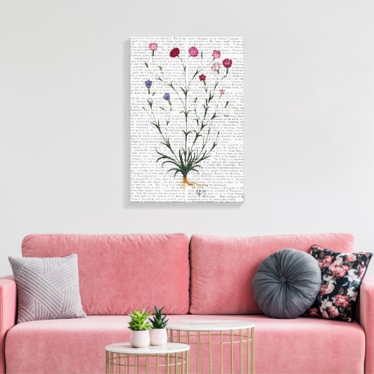 Toile Carnation italienne 5 (Insitu(Salon))