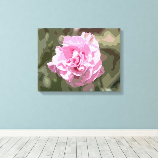 Toile Carnation rose (Insitu (Plancher de Bois))