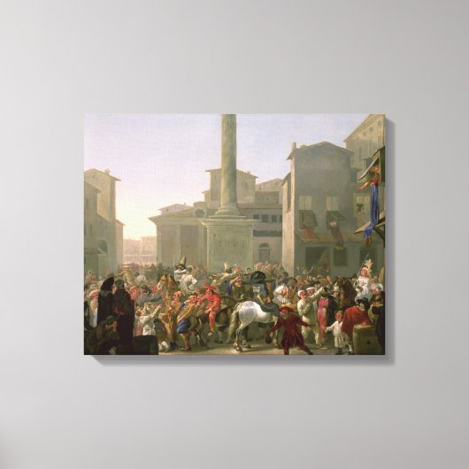 Toile Carnaval à Rome, c.1650-51 (Recto)