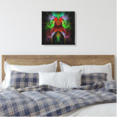 Toile Carnaval Art Abstrait Quad Canvas Imprimer (Insitu(Chambre))