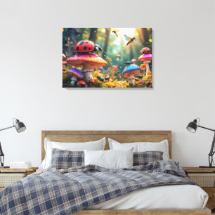 Toile Carnaval d'insectes enchâssés