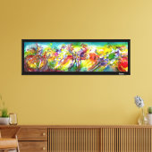 Toile CARNAVAL ITALIEN / Danse, Musique, Théâtre (Insitu(Salon))