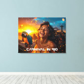 TOILE CARNIVAL À RIO (Insitu (Plancher de Bois))