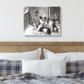 Toile Carol de Noël, de 'Leisure Hour', 1888 (Insitu(Chambre))