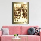 Toile Carol de Noël - Minuscule Tim (Insitu(Salon))