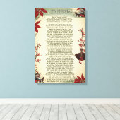 Toile Carol de Noël : Ole St. Nick | (Insitu (Plancher de Bois))