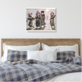 Toile Carolage de Noël (avec papier) (Insitu(Chambre))