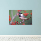 Toile Carolina Chickadee (Insitu (Plancher de Bois))