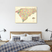 Toile Caroline du Nord et Caroline du Sud 3 (Insitu(Chambre))