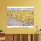 Toile Caroline du Nord et Caroline du Sud 3 (Insitu(Salon))