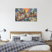 Toile Caroline du Sud (Capitale nationale/Fleur) (Insitu(Chambre))