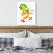 Toile Carotte dans le football (Insitu(Chambre))