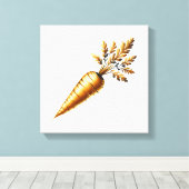 Toile Carotte dorée luxueuse (Insitu (Plancher de Bois))