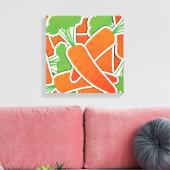 Toile Carottes funky ! (Insitu(Salon))
