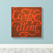 Toile Carpe Diem (Insitu (Plancher de Bois))