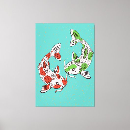 Toile Carpe Koi (Recto)