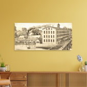 Toile Carpentersville Illinois Iron and Bolt Co. 1871 (Insitu(Salon))