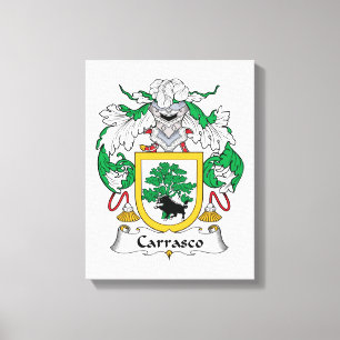 Toile Carrasco Family Crest